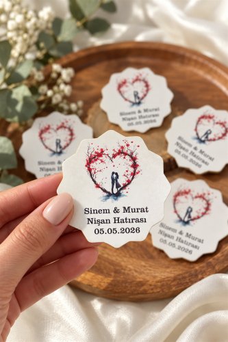 Söz nişan magneti nikah şekeri nişan hediyelik