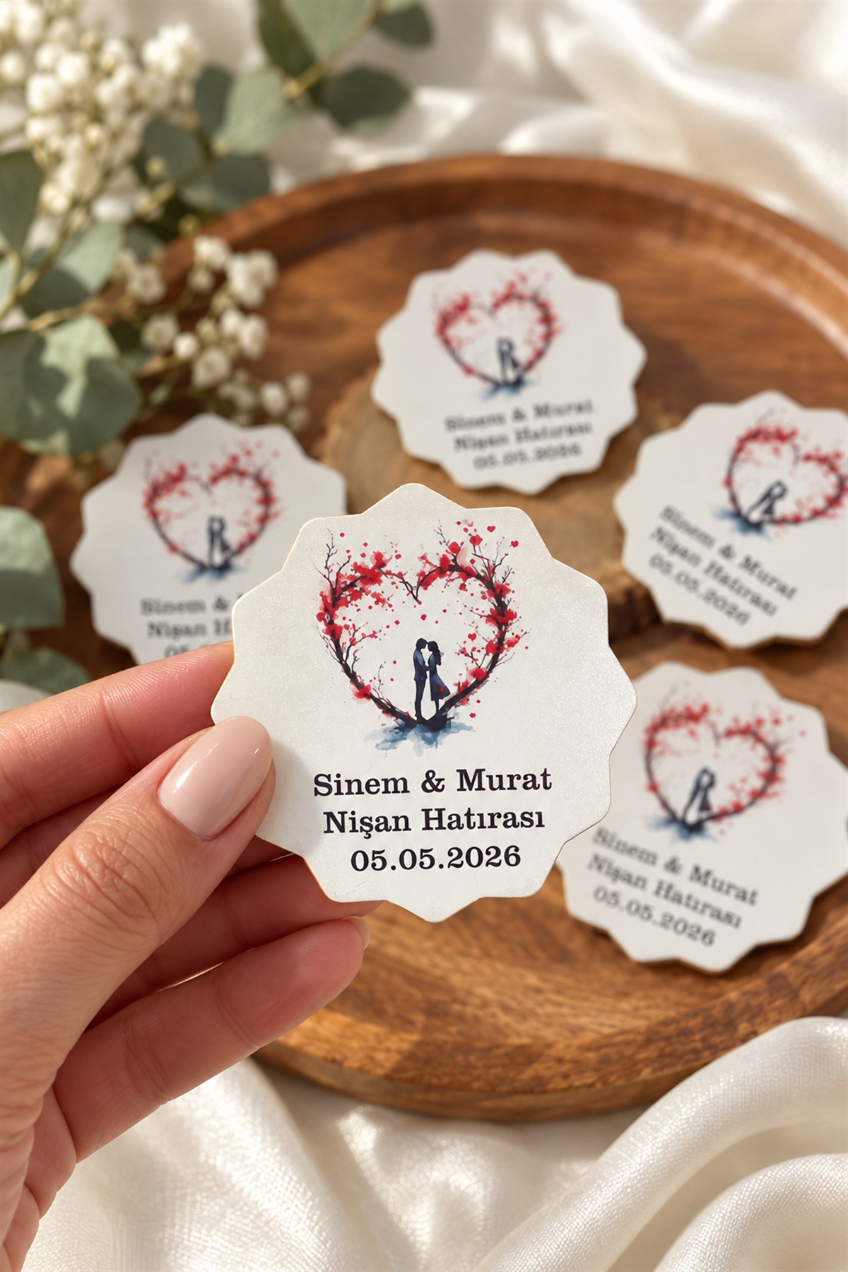 Söz nişan magneti nikah şekeri nişan hediyelik