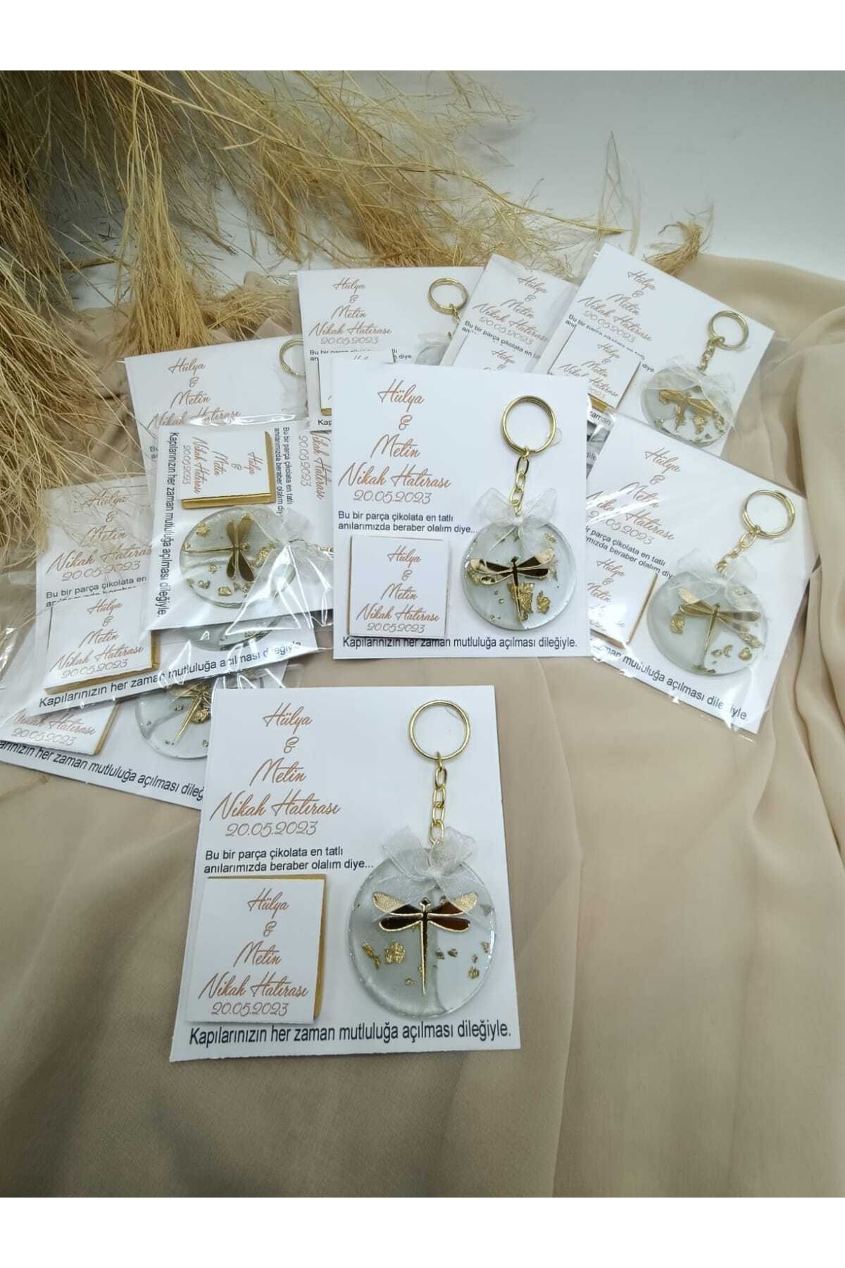 Söz Hediyelik Nikah Hediyelik Düğün Hediyelik kumaş Kurdeleli Anahtarlık Kına Anahtarlık Sünnet